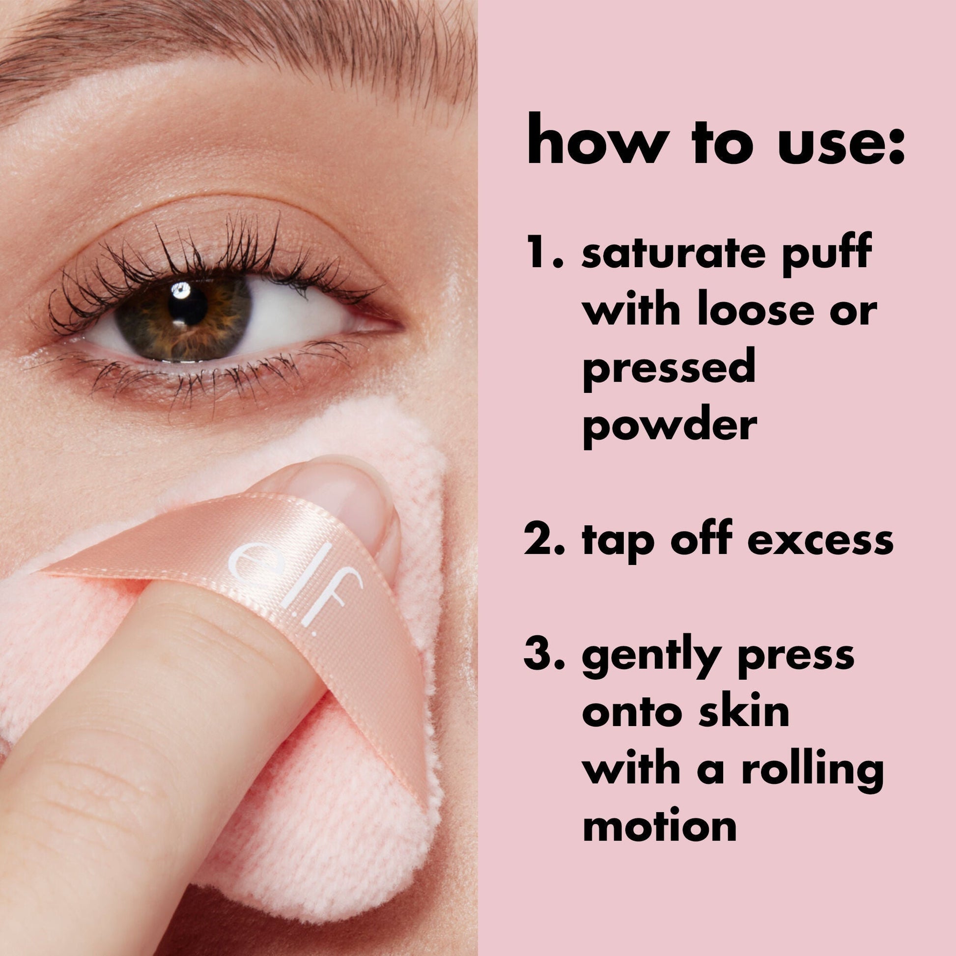 halo-glow-pinkie-puffs-v3 1123_PDP_BRUSHES_HALO_GLOW_POWDER_PUFF_HOW-TO.jpg